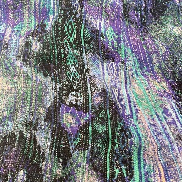 ecote Watercolor Flyaway Back Tank Top S - Picture 11 of 13